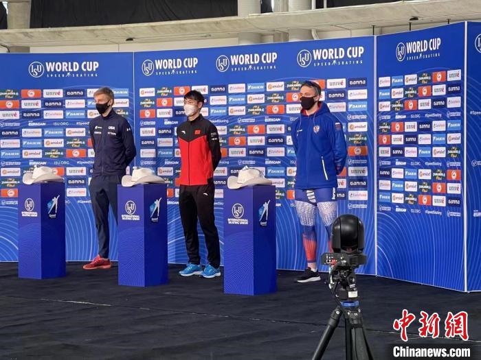 我國速滑在國際大賽上取得的第一個男子1000米金牌?！『邶埥◇w育局提供