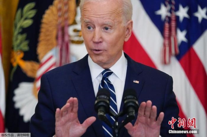 資料圖：美國總統(tǒng)拜登。