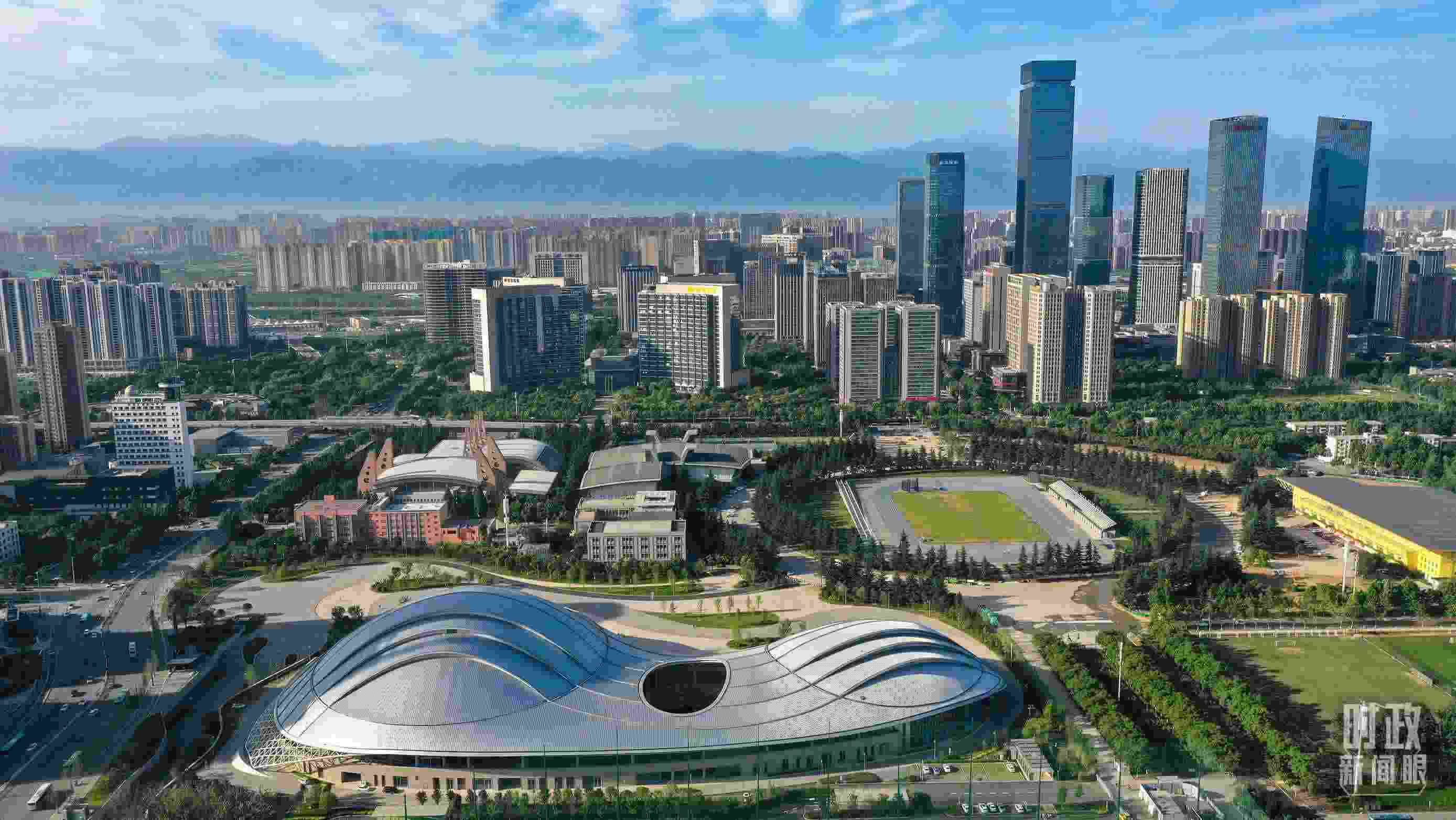 △西安高新區(qū)。（圖／視覺中國）