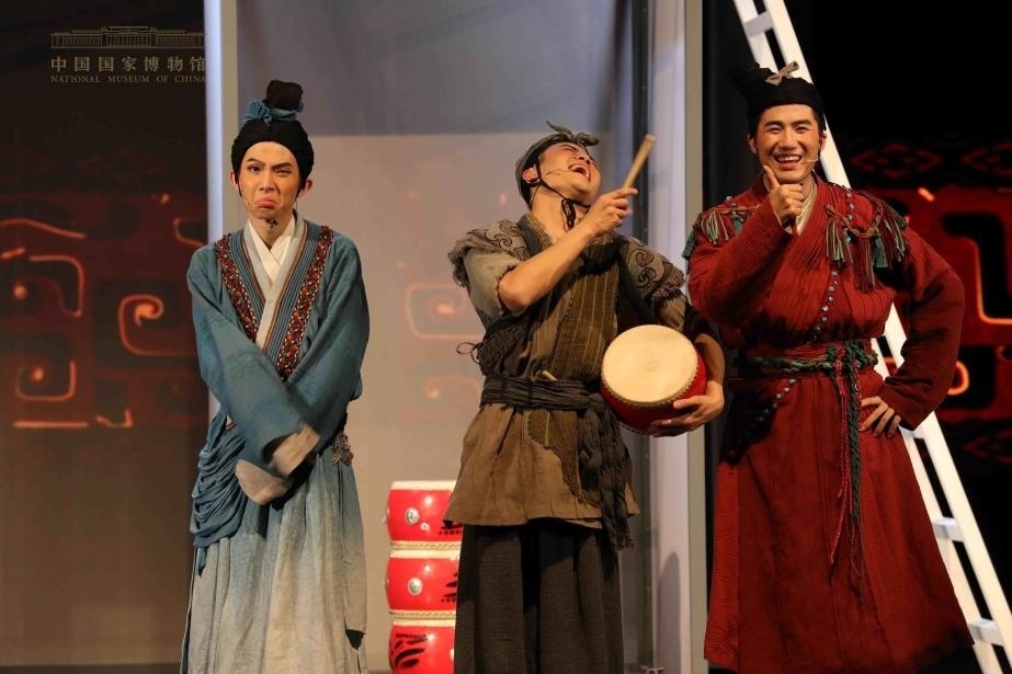 舞臺(tái)劇《盛世歡歌》現(xiàn)場(chǎng)。主辦方供圖