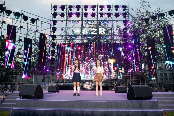 歌會現(xiàn)場。人民網(wǎng)記者 翁奇羽攝