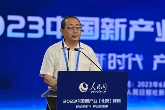 中央網(wǎng)信辦網(wǎng)絡(luò)綜合治理局副局長(zhǎng)李云峰。人民網(wǎng)記者 于凱攝