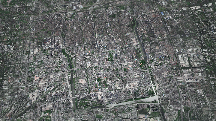 平江歷史文化街區(qū)現(xiàn)存整體布局與宋代《平江圖》基本一致。