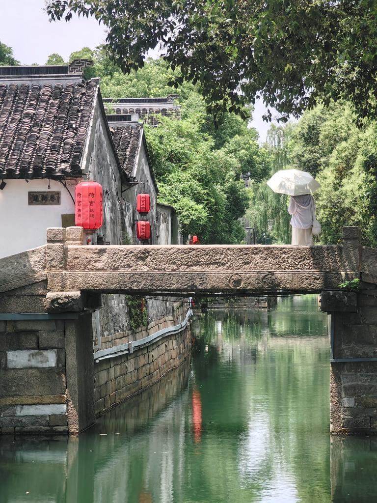 7月6日拍攝的平江歷史文化街區(qū)一景。新華社記者 楊依軍 攝