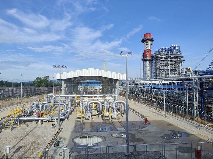 泰國新崗天然氣管道項目計量調(diào)壓站?？ì斎R 攝