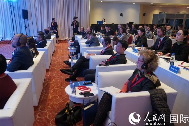 圖為“中拉文明對(duì)話論壇”現(xiàn)場(chǎng)。人民網(wǎng)記者 許放攝