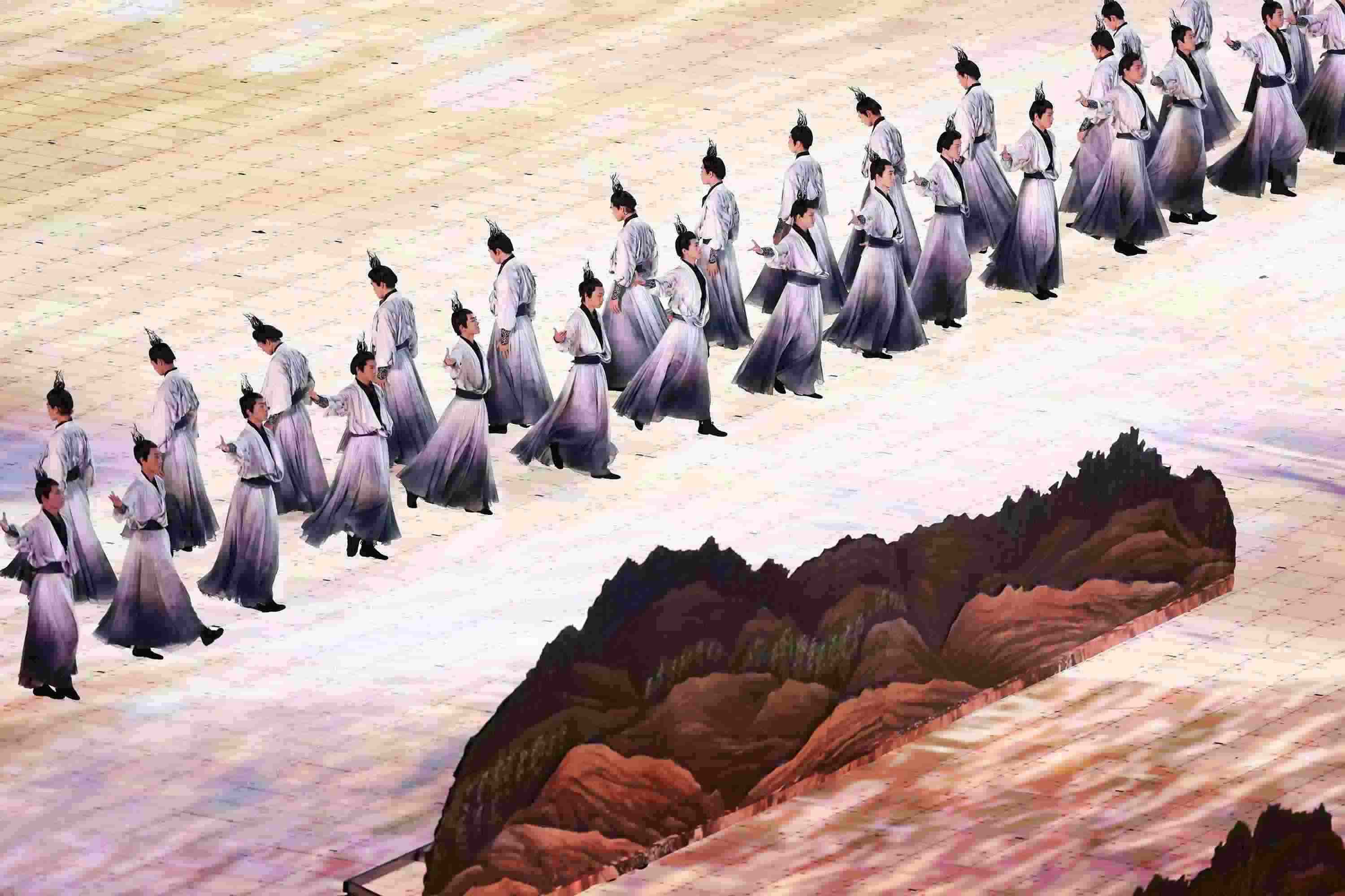 △2023年9月23日，演員在杭州第十九屆亞洲運動會開幕式上表演。