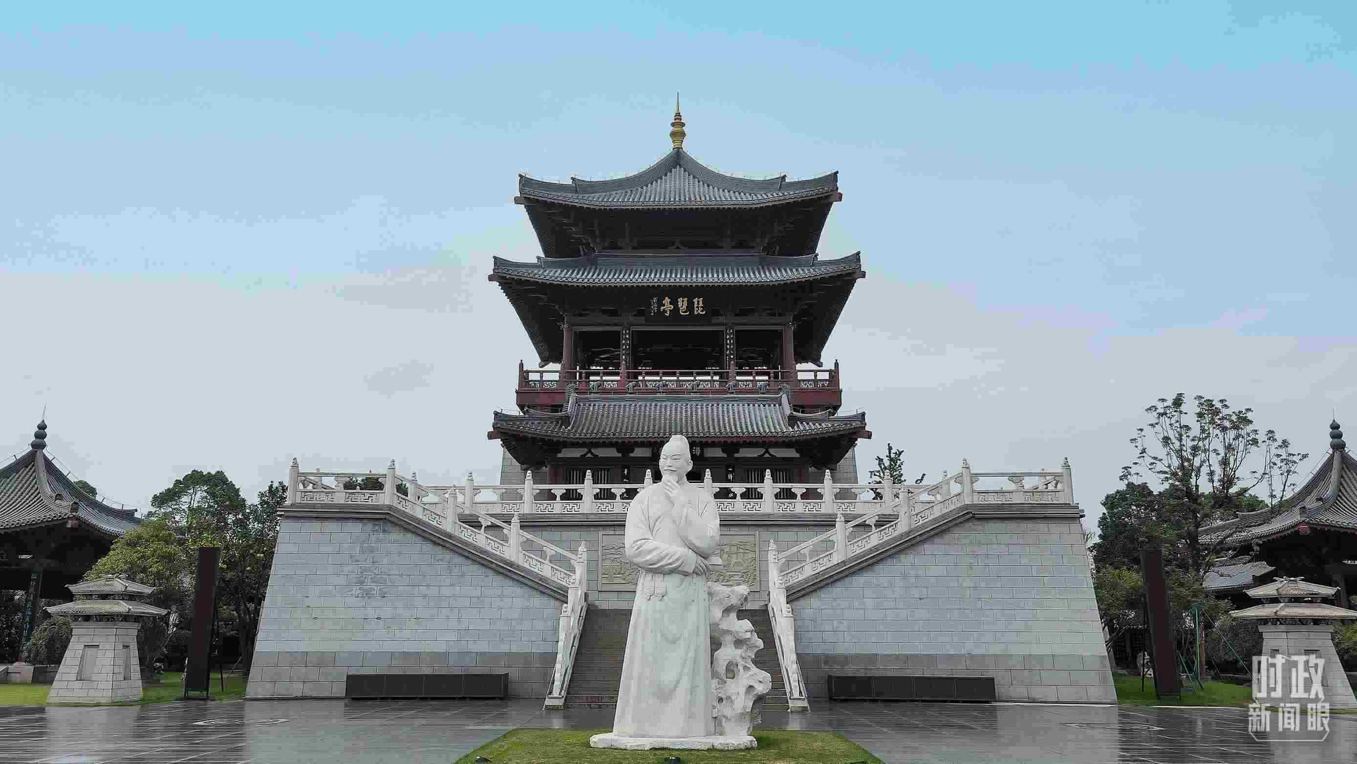 △琵琶亭。（總臺(tái)央視記者程鋮拍攝）