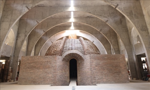 ↑ 景德鎮(zhèn)一處柴窯。（2020年7月13日攝）