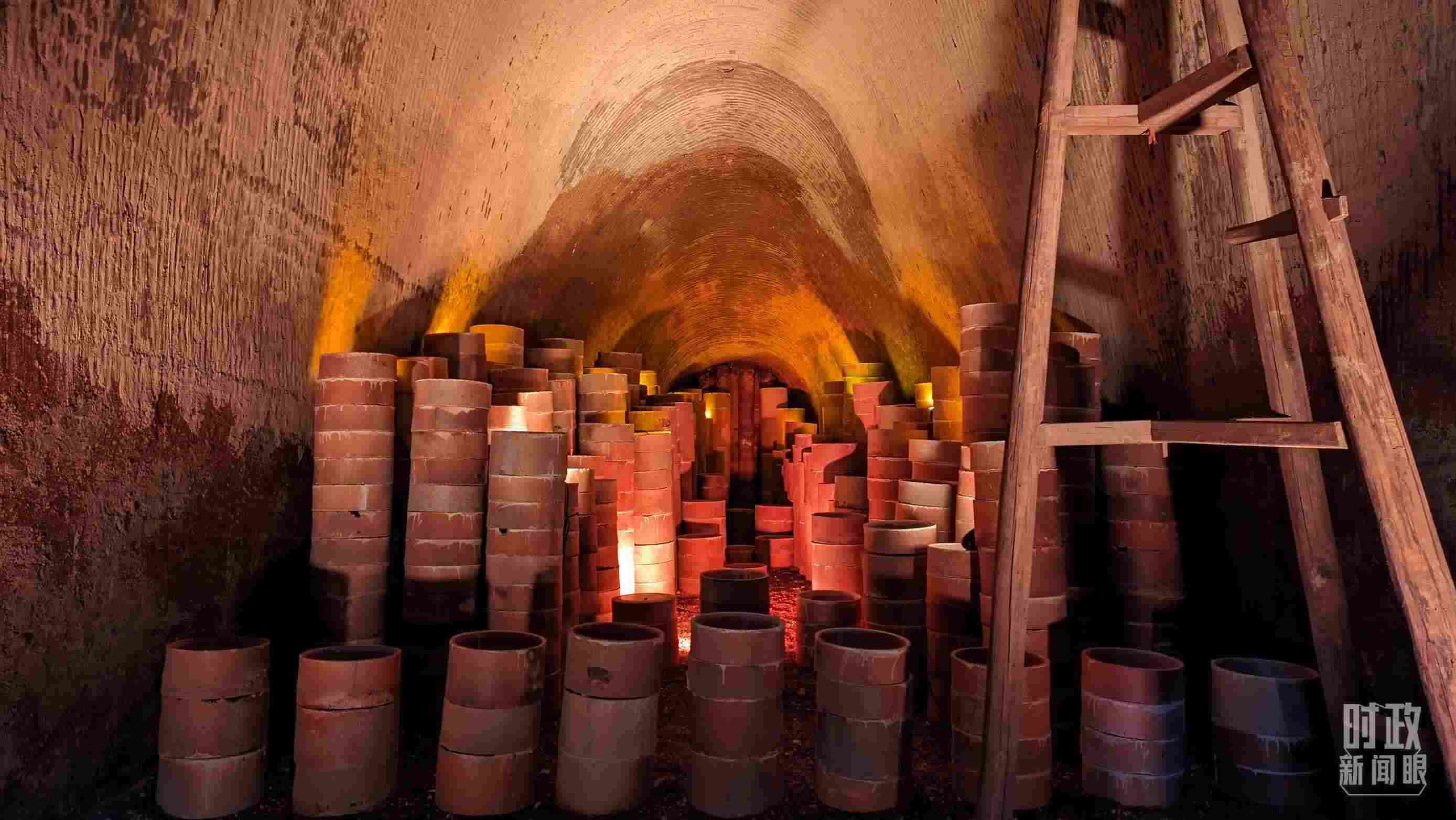 △當(dāng)?shù)噩F(xiàn)存最大的柴窯——徐家窯。（總臺(tái)央視記者朱超拍攝）