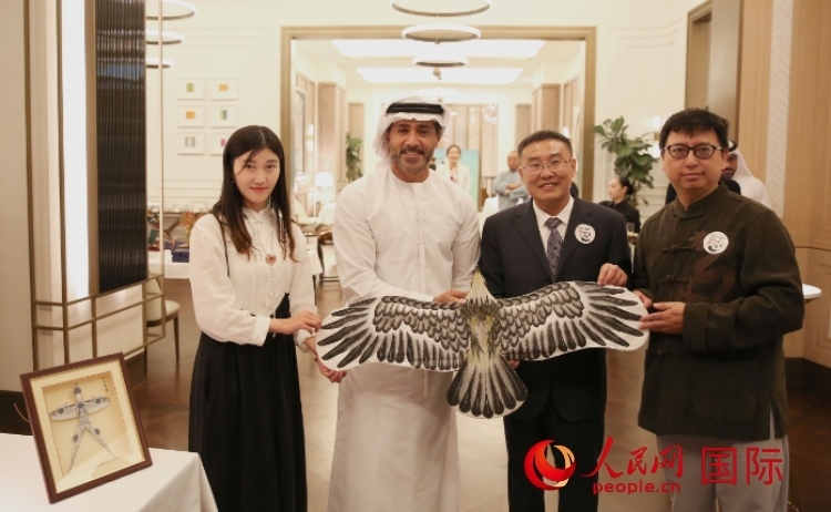 非遺展示。人民網(wǎng) 塔里克·易卜拉欣攝