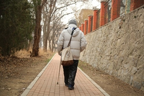 鐘萬(wàn)勰院士在大連理工大學(xué)校園里。周學(xué)飛攝