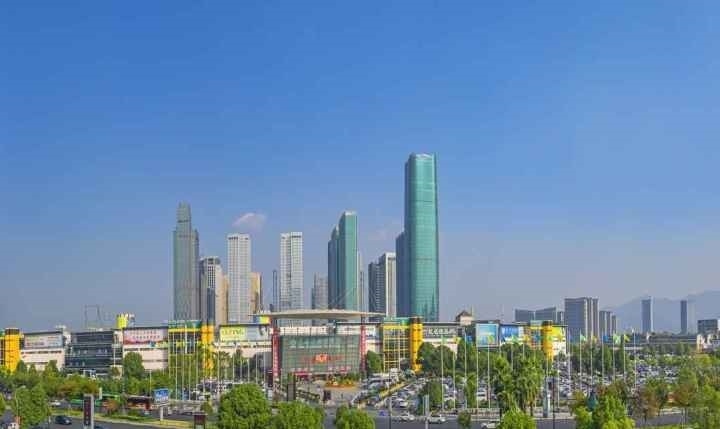 義烏城市風貌。義烏市委宣傳部供圖