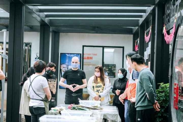 奈德之家端午活動。義烏市稠城街道供圖