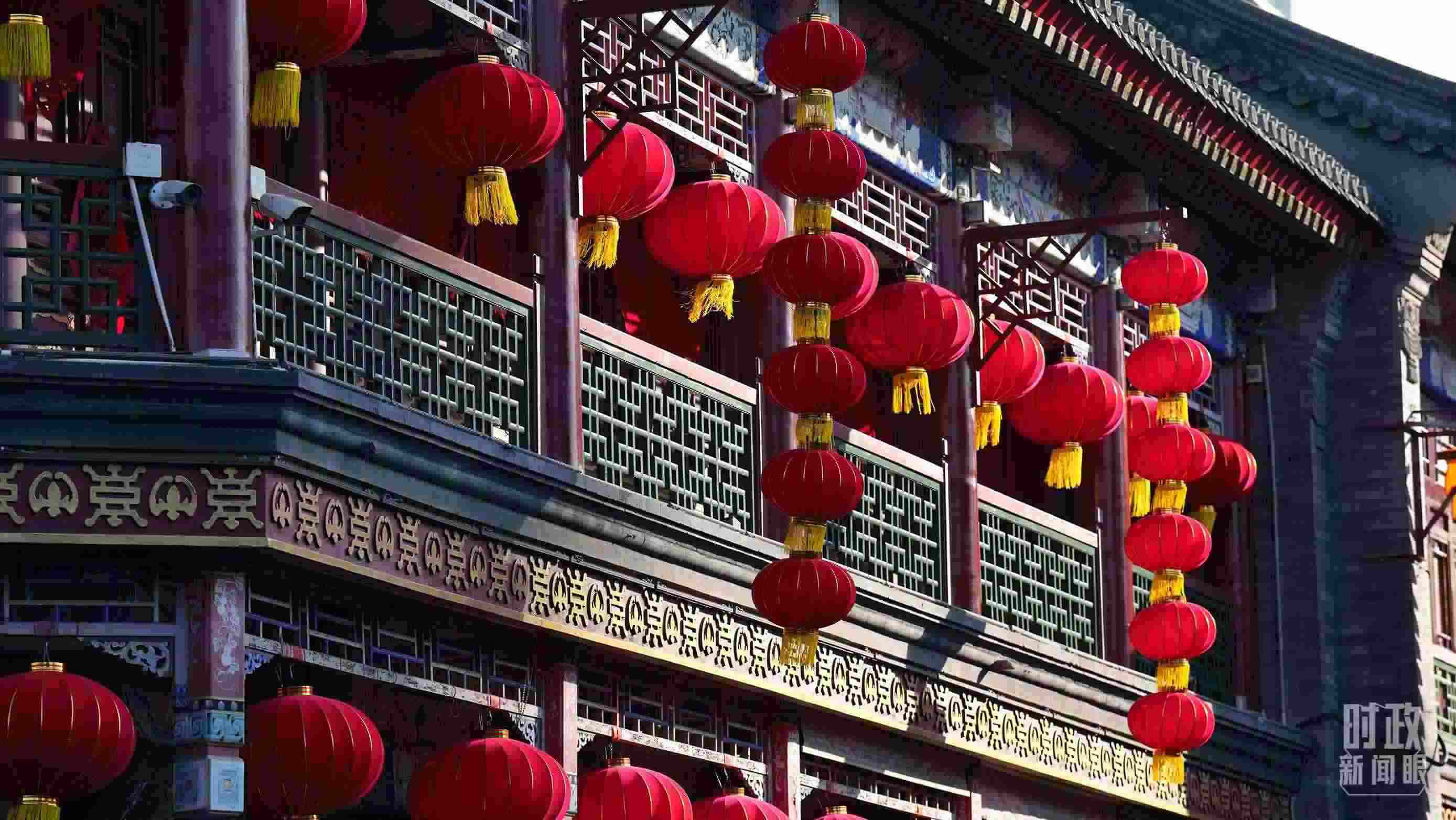 △天津古文化街。（總臺(tái)國(guó)廣記者李晉拍攝）