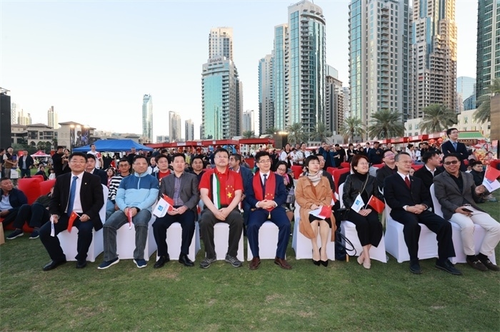 活動現(xiàn)場。中建中東供圖