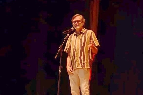 累西腓市政府代表、文化局長梅洛在活動中致辭。中國駐累西腓總領館供圖