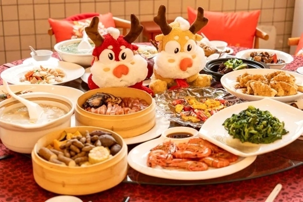 同濟(jì)大學(xué)推出新春團(tuán)圓宴。校方供圖