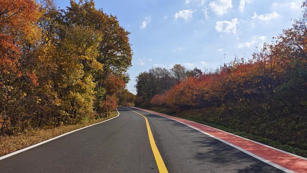 九臺區(qū)圍繞紅色文化、冰雪資源、特色民宿，進(jìn)一步完善道路功能。九臺區(qū)委宣傳部供圖