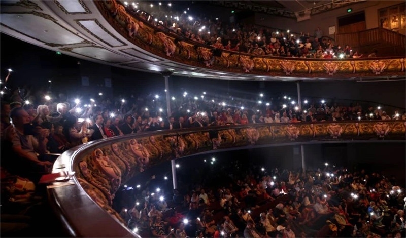 2024年“四海同春”慰僑訪演團亞太團新西蘭惠靈頓演出現(xiàn)場。圖片由陸欣讌、孟韜、葉勇提供