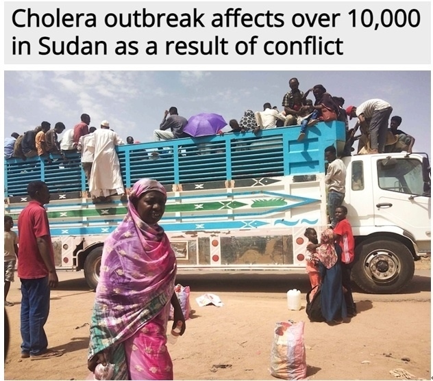 糧食危機(jī)、營養(yǎng)不良、霍亂 蘇丹人道主義危機(jī)嚴(yán)重