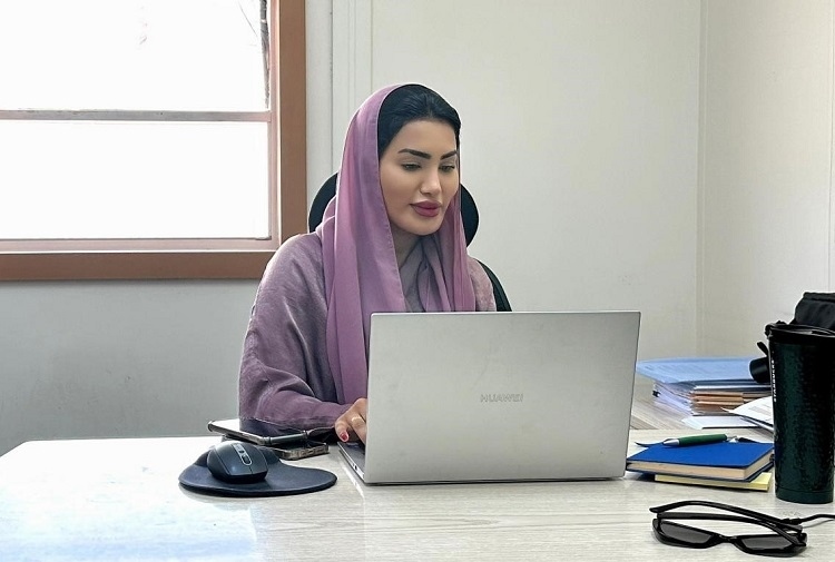 卡爾圖姆在工作中。中石化南京工程中東公司供圖