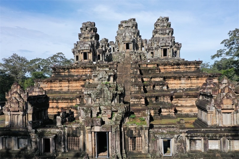 吳哥古跡內(nèi)的茶膠寺。中國文化遺產(chǎn)研究院 袁濛茜供圖