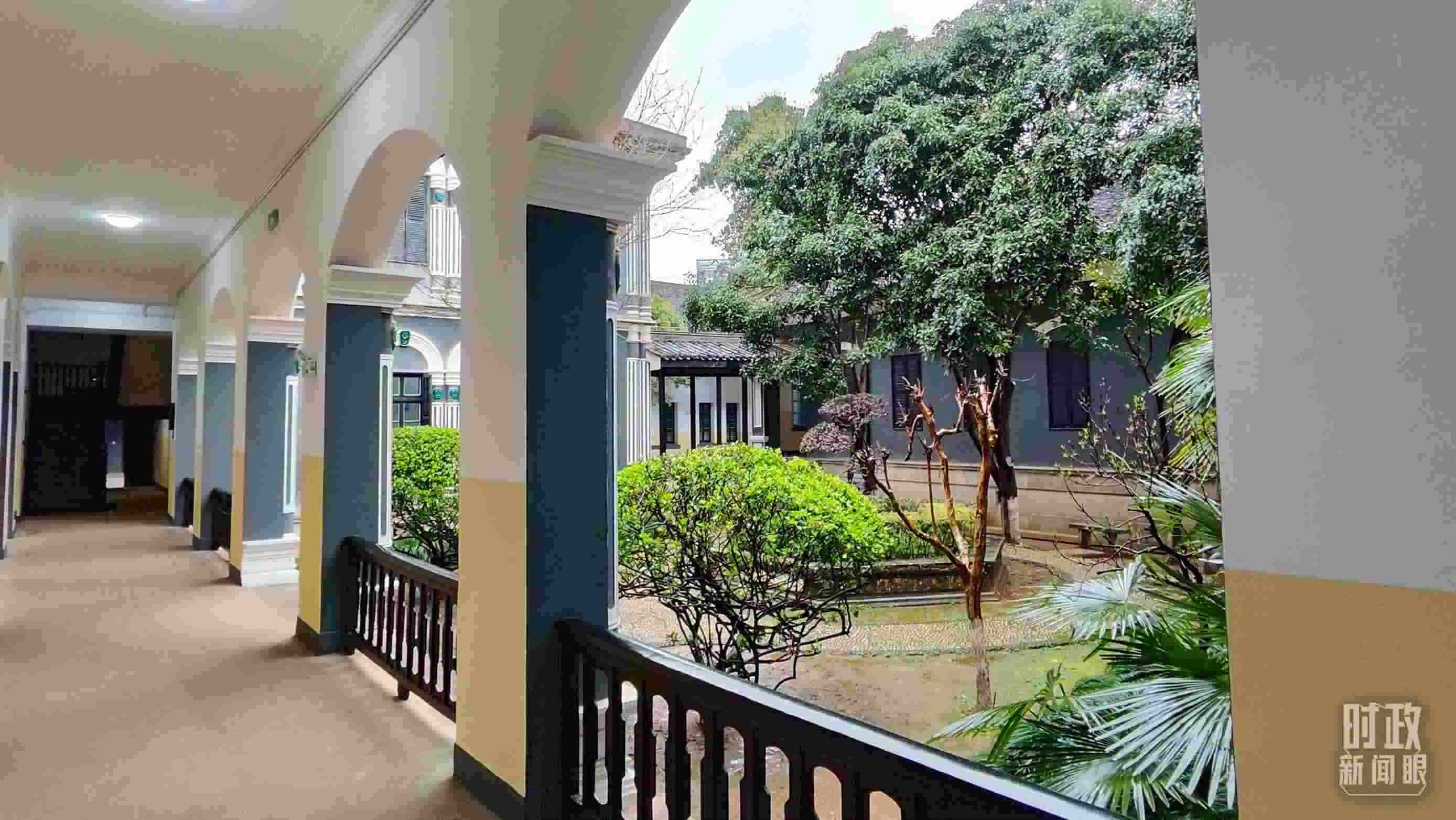 △湖南第一師范學(xué)院（城南書(shū)院校區(qū)）。（總臺(tái)央視記者覃思、郭曉龍拍攝）