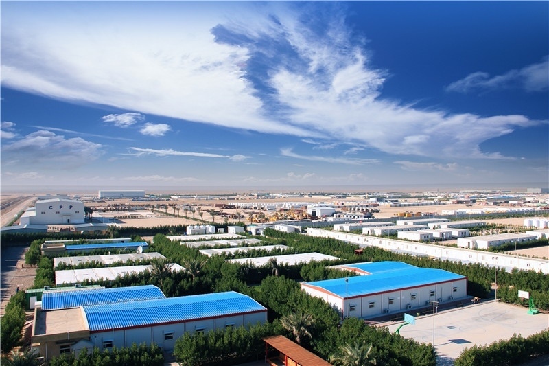 圖為中石油管道局伊拉克魯邁拉項(xiàng)目營地，中石油管道局供圖