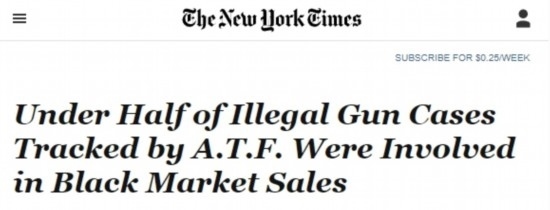 《紐約時報》(The New York Times)報道截圖