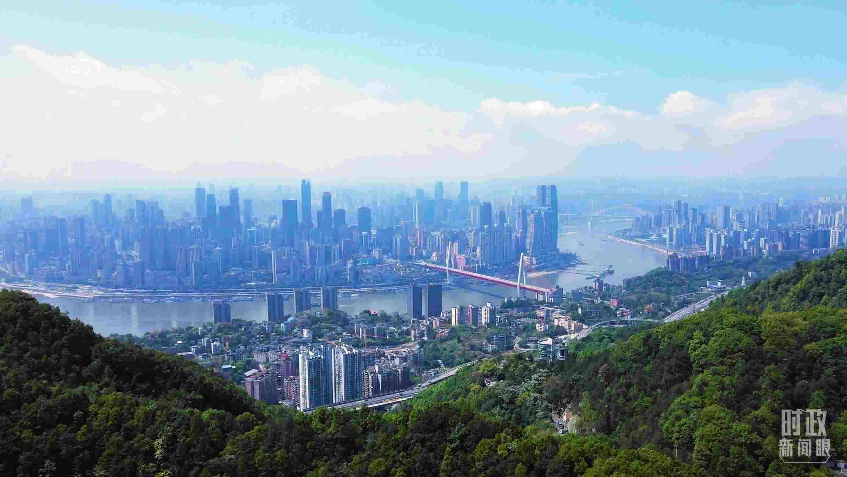 △重慶。（總臺記者謝鵬拍攝）