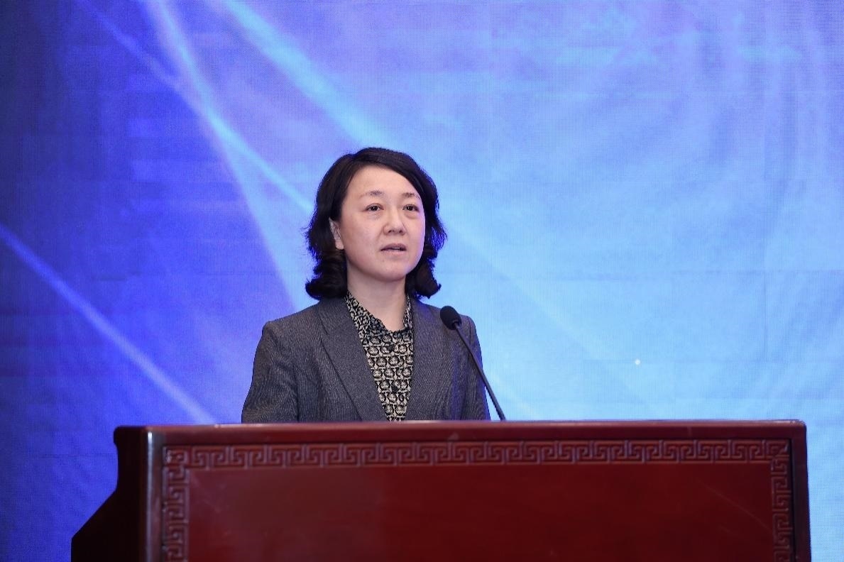 中華全國新聞工作者協(xié)會(huì)黨組成員、書記處書記吳兢致辭。主辦方供圖