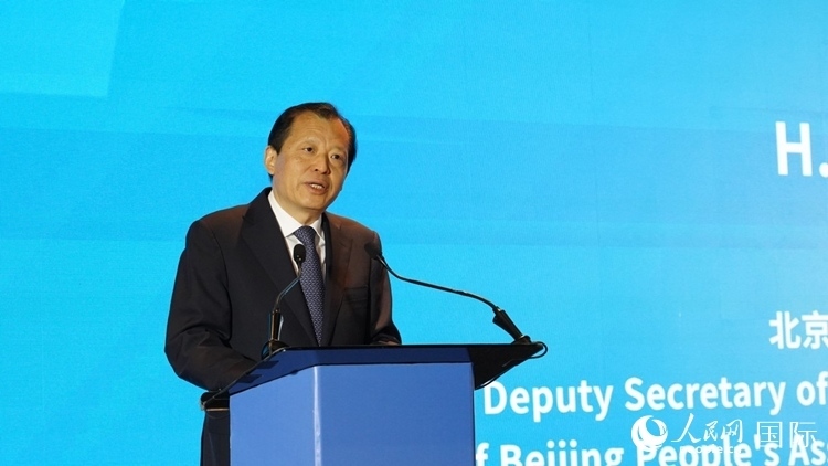 劉偉副書記致辭。人民網(wǎng) 劉暢攝