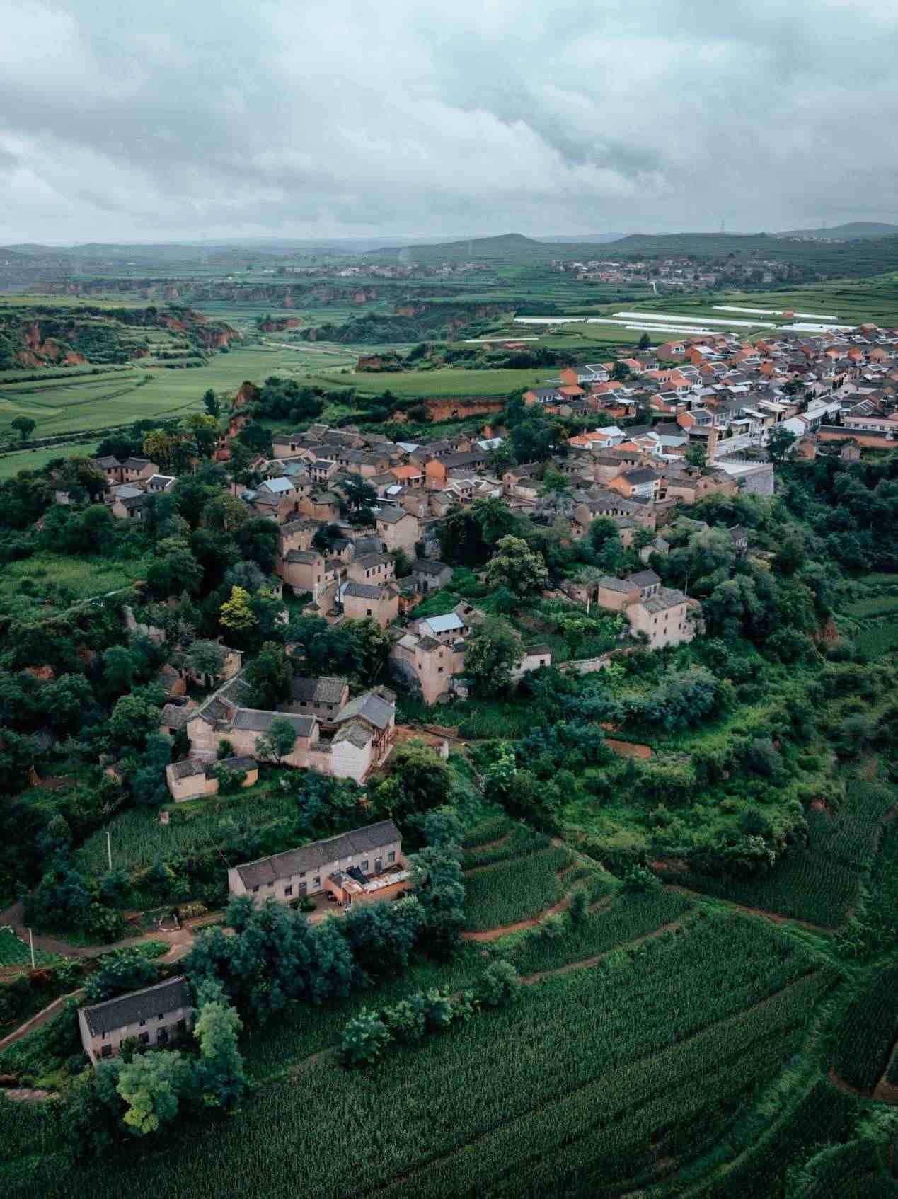 俯瞰永寧寨村。邱活攝