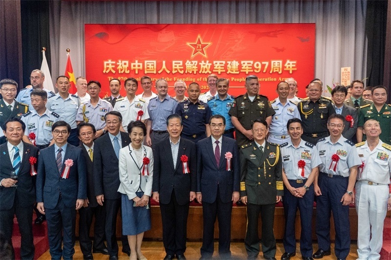 到場嘉賓合影。中國駐日本大使館供圖