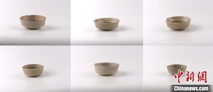 商周時(shí)期原始瓷碗。 寧波市文化遺產(chǎn)管理研究院供圖