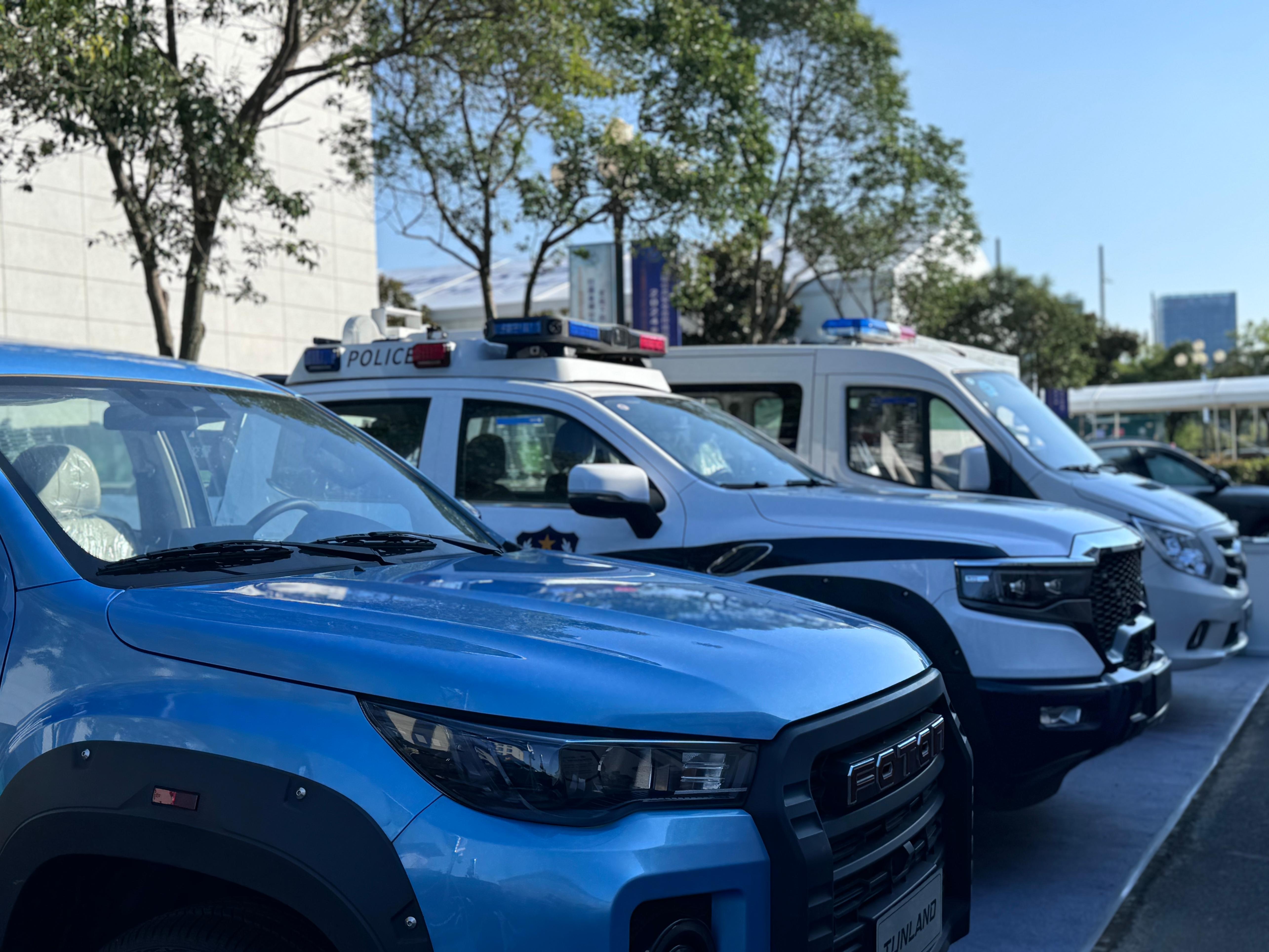 公共安全科技裝備展（連云港）現(xiàn)場(chǎng)。人民網(wǎng)記者 郝萍攝