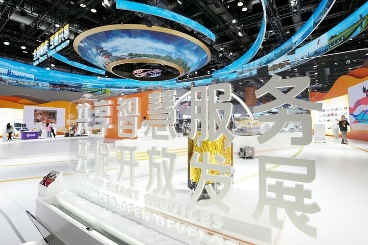 這是2024年9月11日拍攝的國家會議中心內(nèi)景。新華社記者 鞠煥宗 攝