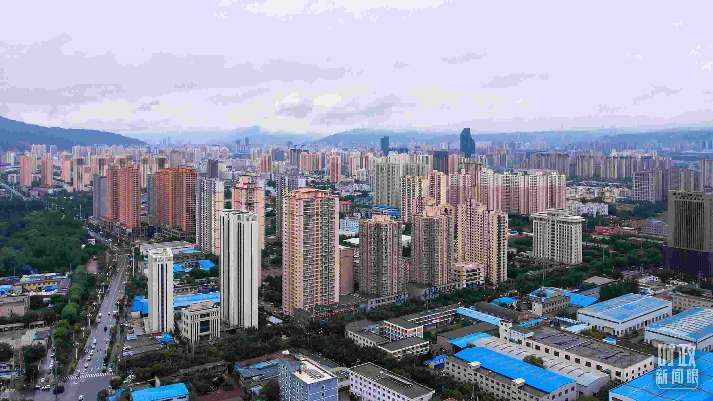 △蘭州。（總臺(tái)記者馬凌峰拍攝）