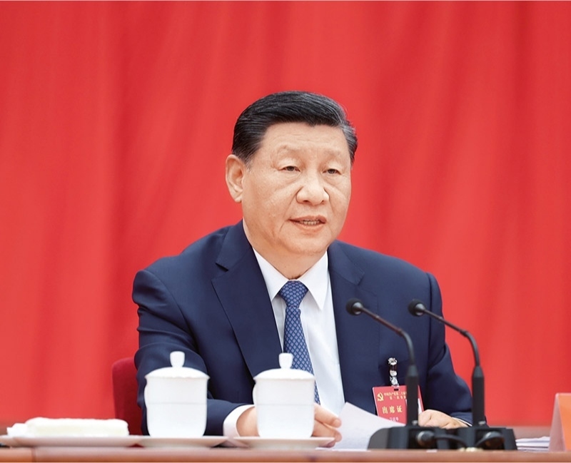 中國共產(chǎn)黨第二十屆中央委員會(huì)第三次全體會(huì)議，于2024年7月15日至18日在北京舉行。中央委員會(huì)總書記習(xí)近平作重要講話。 新華社記者 鞠鵬/攝