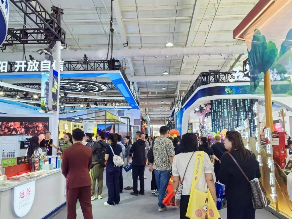 圖為2024年服貿(mào)會(huì)展區(qū)現(xiàn)場(chǎng)。 新華社記者 魏玉坤 攝