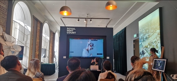 中英青年數(shù)字創(chuàng)意產(chǎn)學(xué)交流會(huì)現(xiàn)場(chǎng)。逸麟 攝