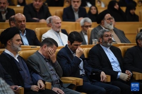 這是10月7日在伊朗首都德黑蘭拍攝的第七屆聲援巴勒斯坦兒童和青少年國際會(huì)議現(xiàn)場(chǎng)。新華社記者 沙達(dá)提 攝