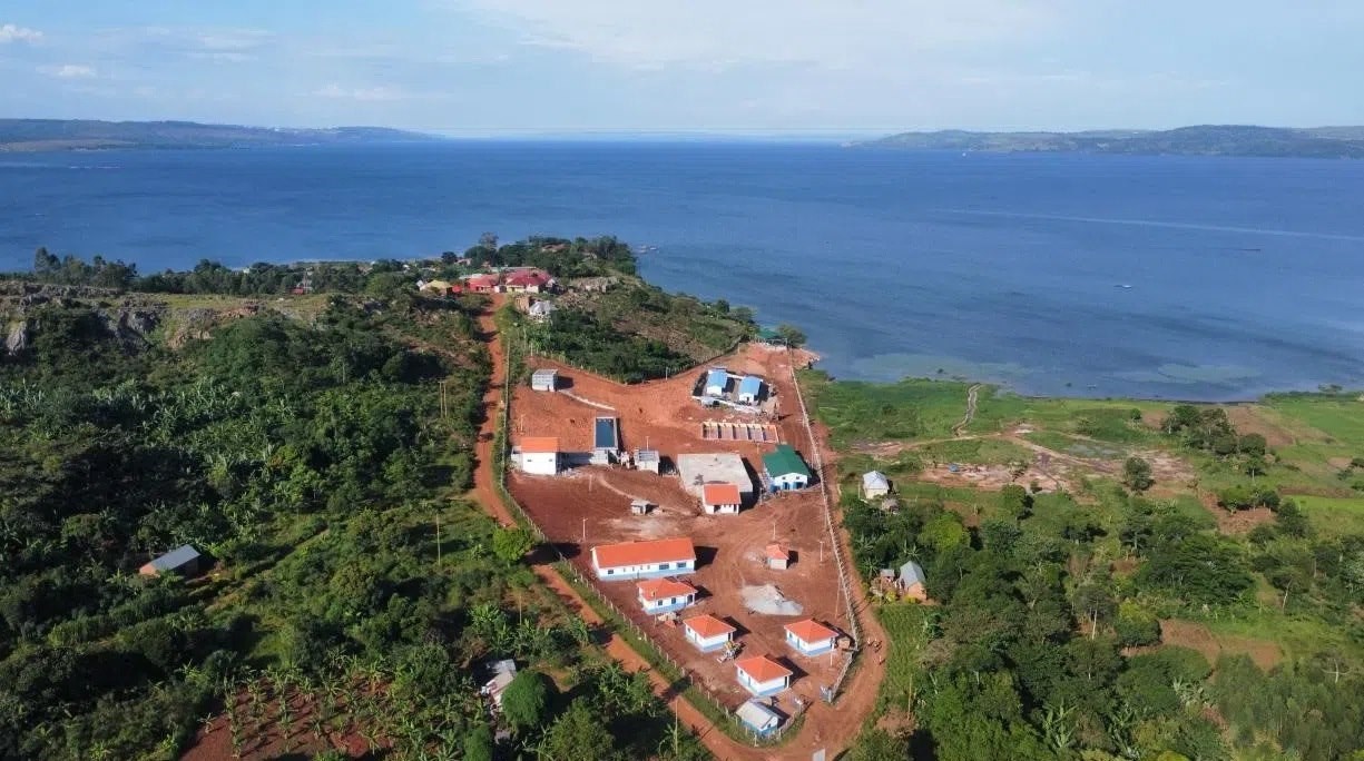 烏干達(dá)布伊奎供水項(xiàng)目建設(shè)完成。中鐵十局非洲公司供圖