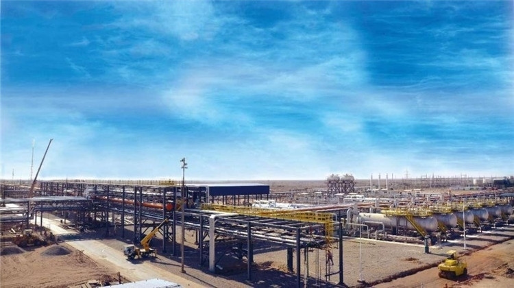 油田廠區(qū)一景。中國(guó)海油供圖