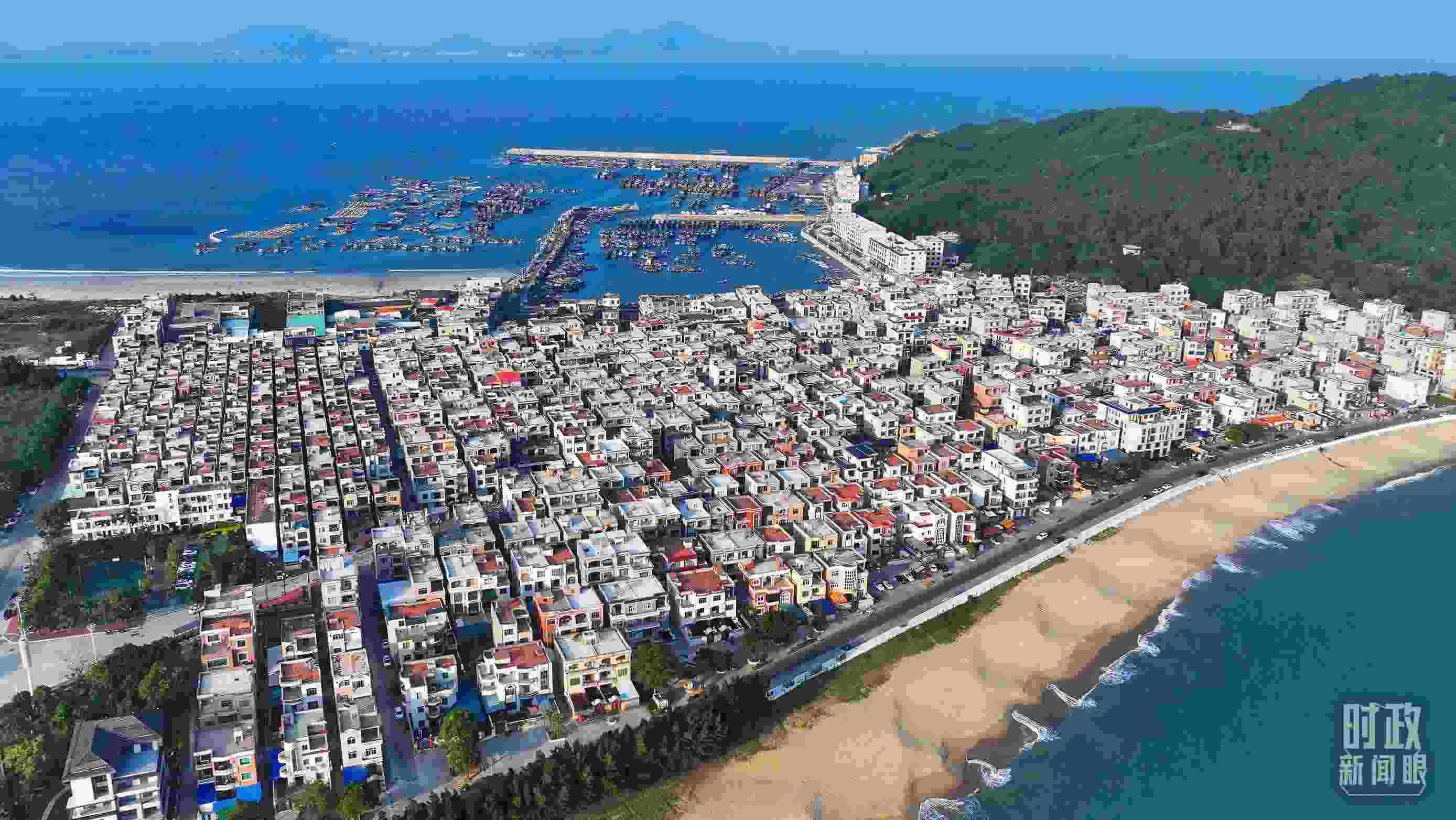 △澳角村。（總臺記者李鵬沖拍攝）