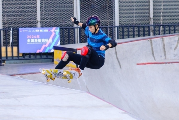 陳燁在比賽中。賽事組委會(huì)供圖