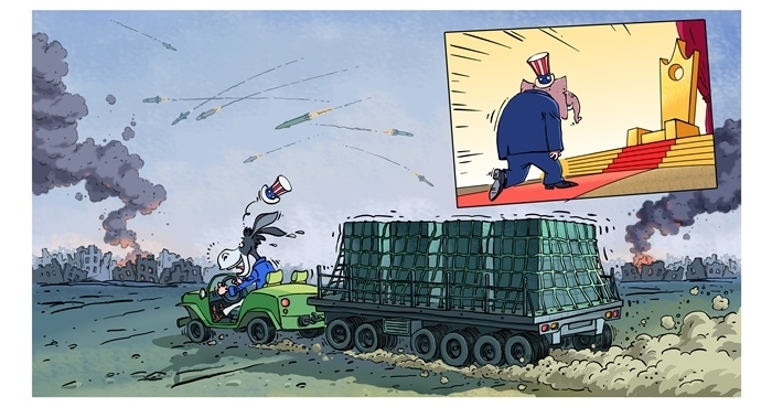 漫畫作者：馬宏亮（人民網(wǎng)版權(quán)圖片，未經(jīng)授權(quán)請勿轉(zhuǎn)載。）