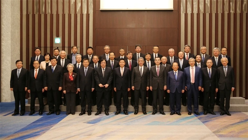 開(kāi)幕式前中日主要與會(huì)嘉賓合影。主辦方供圖