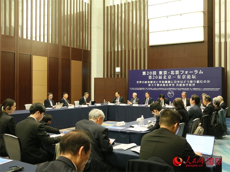 和平秩序分論壇現(xiàn)場(chǎng)。人民網(wǎng) 許可攝